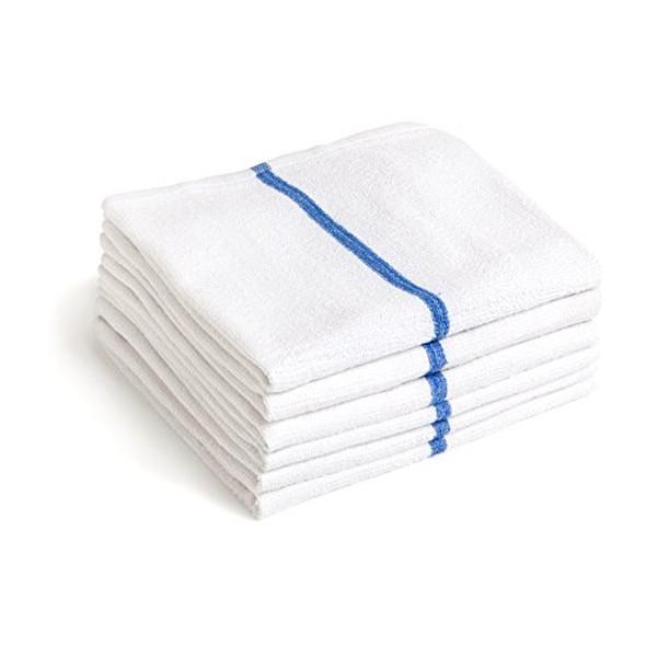 Terry Towels with Blue Stripe