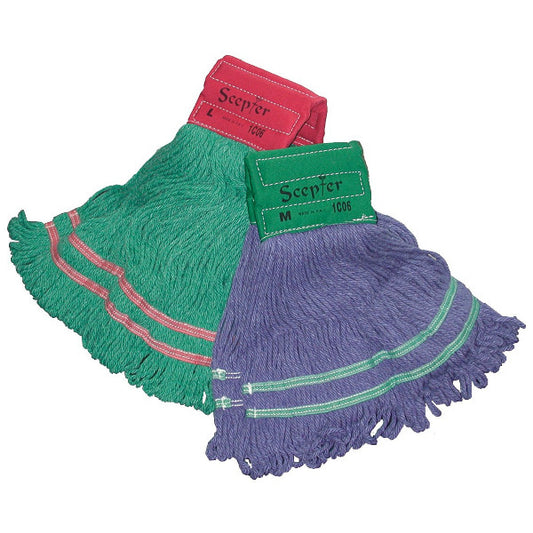 Wet Mop Head Blue Green